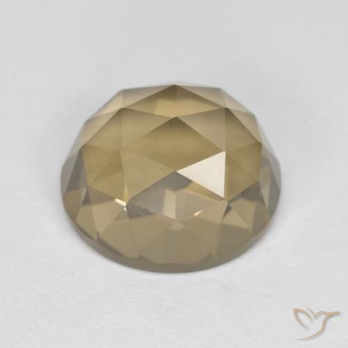 4.97ct 天然 摩卡棕 烟晶, 椭圆形, VVS-VS