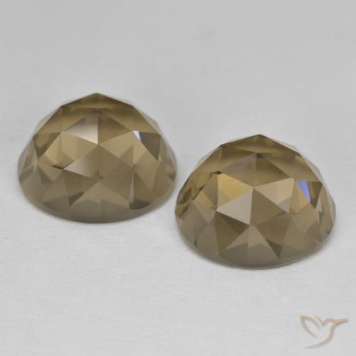 9.43克拉天然烟晶，椭圆形，VVS-VS