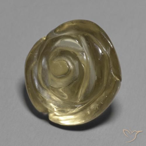 9.49ct 天然 金棕色 烟晶, 花形切割, 透明