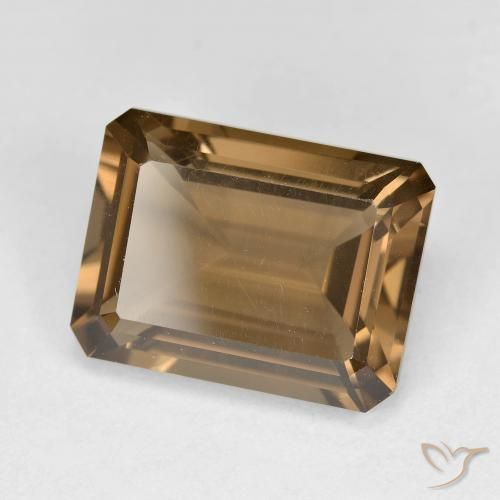 6.11克拉天然烟晶，八边形，VVS-VS