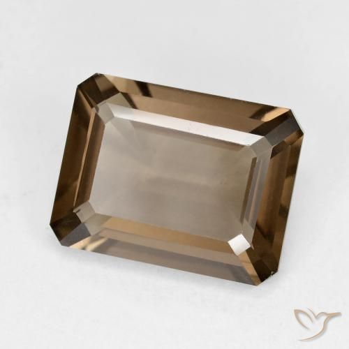 5.53克拉天然烟晶，八边形，VVS-VS
