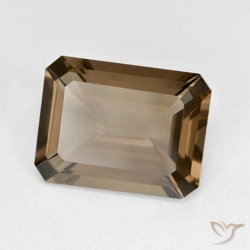 5.33克拉天然烟晶，八边形，VVS-VS
