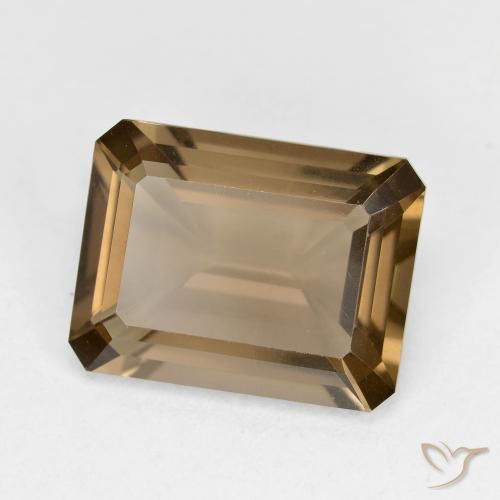 5.24克拉天然烟晶，八边形，VVS-VS