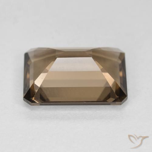 5.27克拉天然烟晶，八边形，VVS-VS