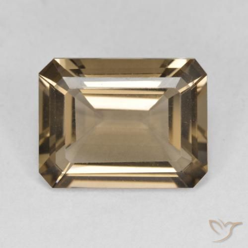 5.23克拉天然烟晶，八边形，VVS-VS