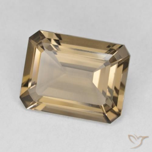 5.23克拉天然烟晶，八边形，VVS-VS