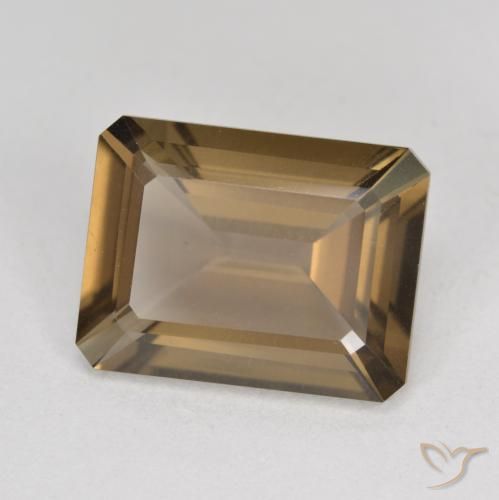 5.38克拉天然烟晶，八边形，VVS-VS