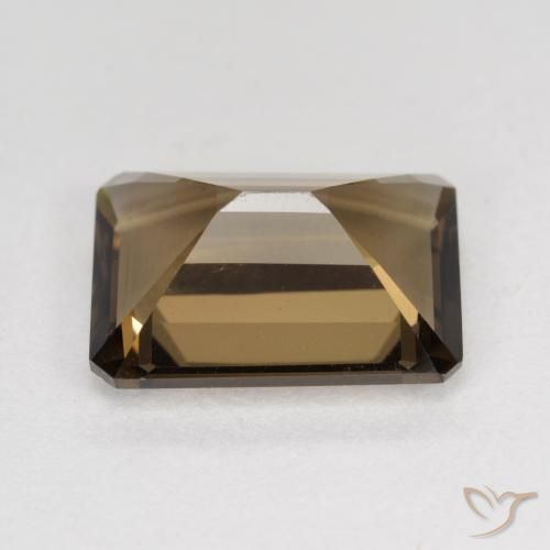 5.37克拉天然烟晶，八边形，VVS-VS