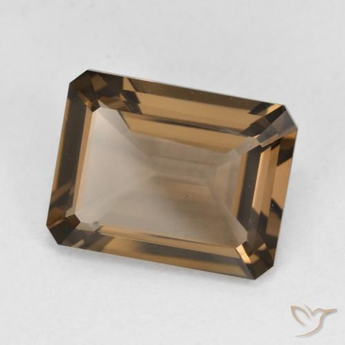 5.39克拉天然烟晶，八边形，VVS-VS