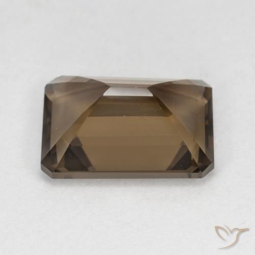 5.39克拉天然烟晶，八边形，VVS-VS