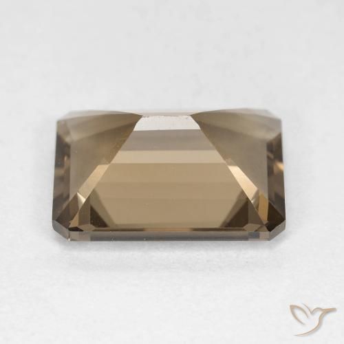 5.20克拉天然烟晶，八边形，VVS-VS