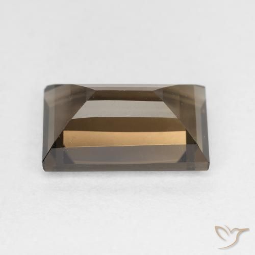 3.67克拉天然烟晶，狭长方形，VVS