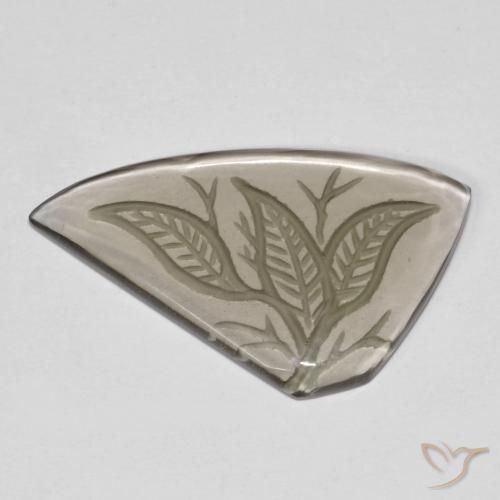 10.24ct 天然 非常浅的棕色 烟晶, 花式切割, 透明