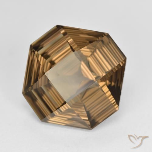 6.04克拉天然烟晶，八边形，VVS