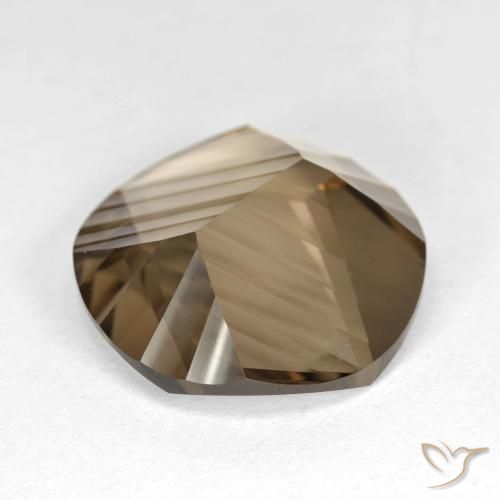 7.93克拉天然烟晶，圆形的，VS