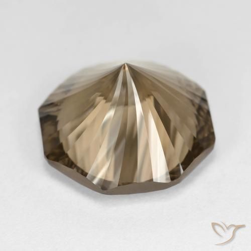 11.59克拉天然烟晶，八边形，VVS