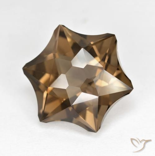 9.61克拉天然烟晶，花式切割，VVS