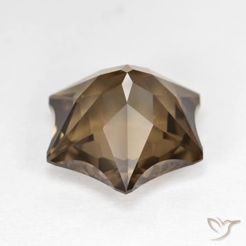 9.61克拉天然烟晶，花式切割，VVS