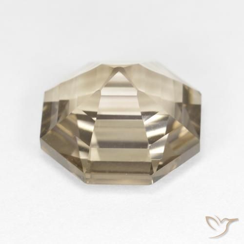 5.82克拉天然烟晶，八边形，VVS