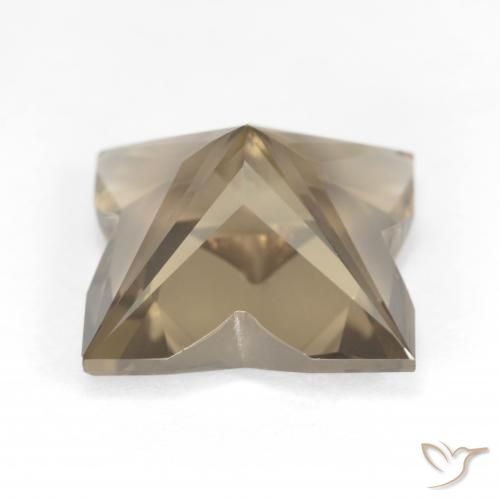 6.94克拉天然烟晶，花式切割，VVS