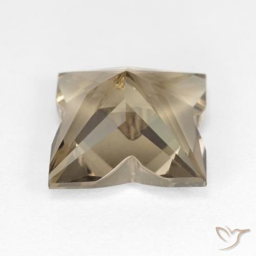 4.26克拉天然烟晶，花式切割，VVS