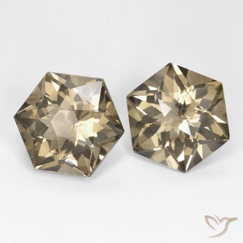 18.92克拉天然烟晶，花式切割，VS