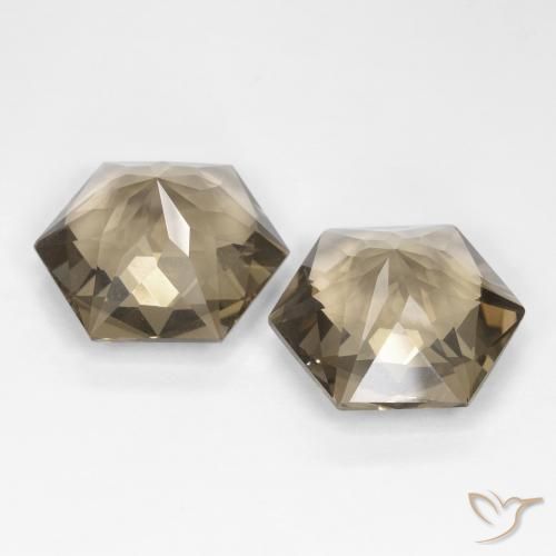 18.92克拉天然烟晶，花式切割，VS