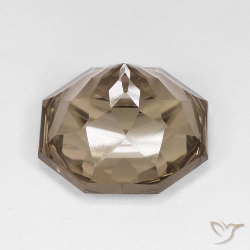 10.67克拉天然烟晶，八边形，VVS