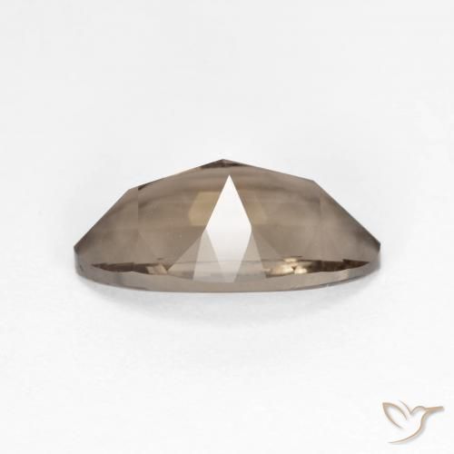 2.89克拉天然烟晶，榄尖形，VVS