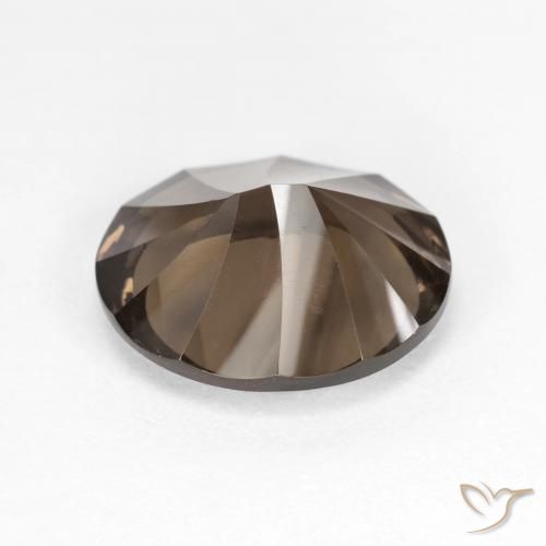 3.97克拉天然烟晶，椭圆形，VVS