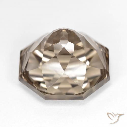 13.00克拉天然烟晶，八边形，VVS