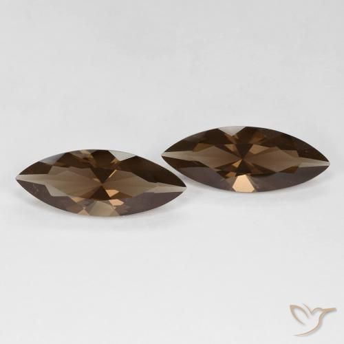 6.14克拉天然烟晶，榄尖形，VVS