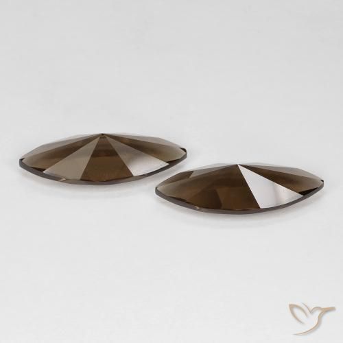 6.14克拉天然烟晶，榄尖形，VVS