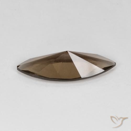 2.77克拉天然烟晶，榄尖形，VVS