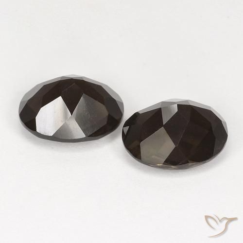 5.19克拉天然烟晶，椭圆形，VVS-VS