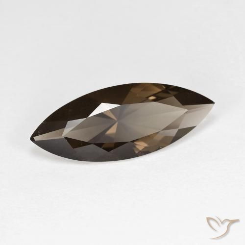 2.81克拉天然烟晶，榄尖形，VVS