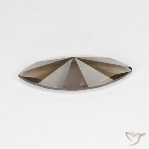 2.81克拉天然烟晶，榄尖形，VVS