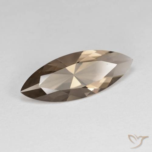 2.69克拉天然烟晶，榄尖形，VVS