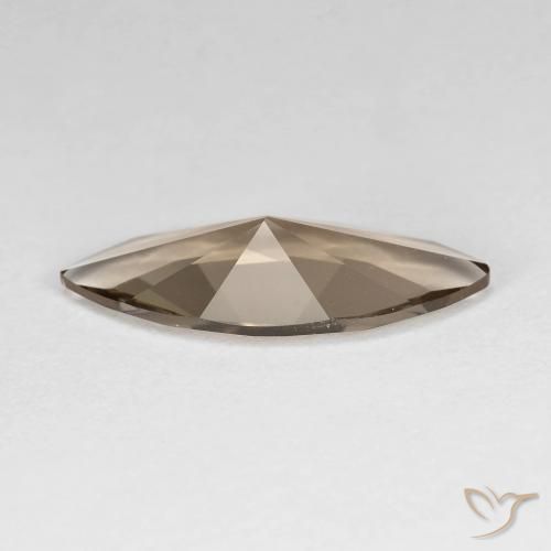 2.67克拉天然烟晶，榄尖形，VVS