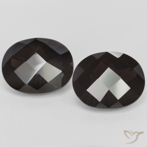 5.47克拉天然烟晶，椭圆形，VVS
