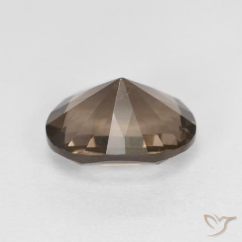 2.47克拉天然烟晶，椭圆形，VS