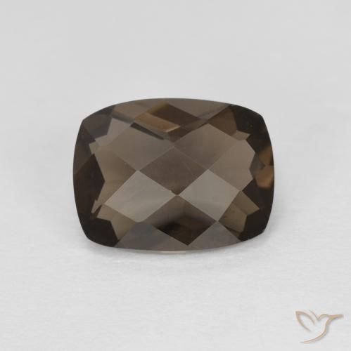 1.89ct 天然 棕褐色 烟晶, 软垫, VVS