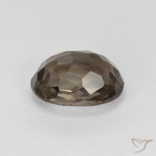 2.21克拉天然烟晶，椭圆形，VVS
