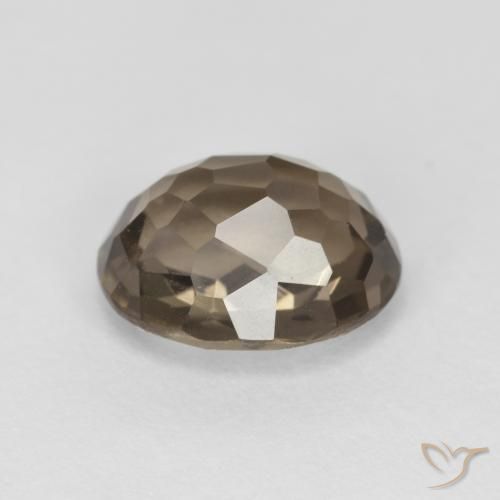 2.23克拉天然烟晶，椭圆形，VVS