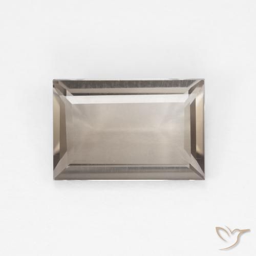 1.36克拉天然烟晶，狭长方形，VVS
