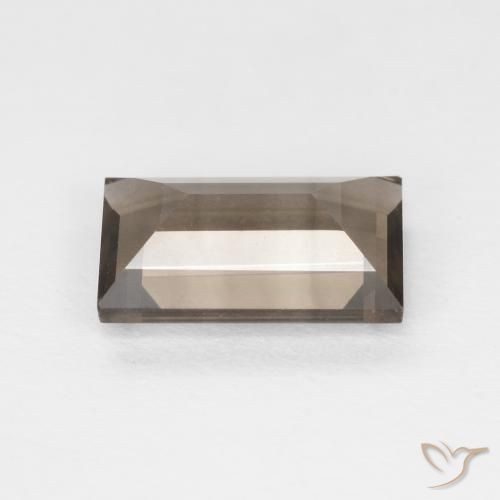 1.43克拉天然烟晶，狭长方形，VVS