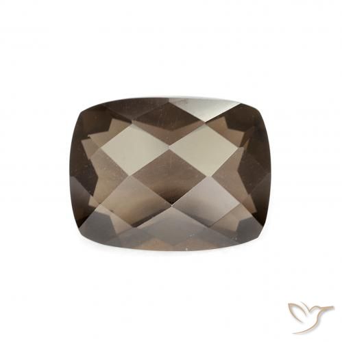 1.96ct 天然 暖棕 烟晶, 软垫, VVS