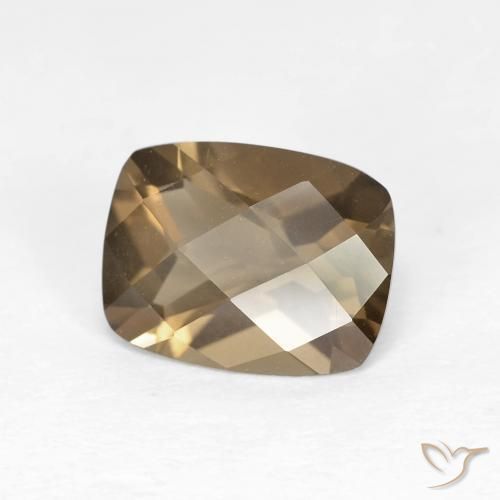 1.75克拉天然烟晶，软垫，VVS