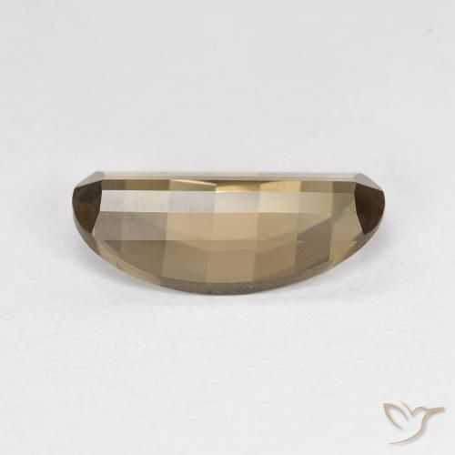 2.42克拉天然烟晶，椭圆形，VVS
