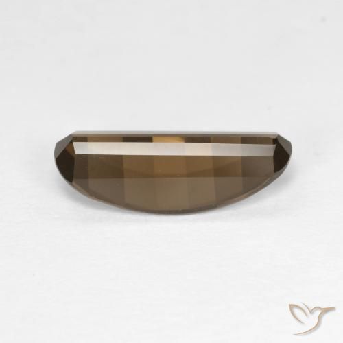 2.06克拉天然烟晶，椭圆形，VVS